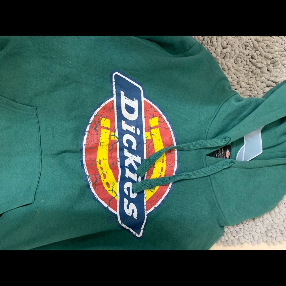 Over sized green dickies sweater
